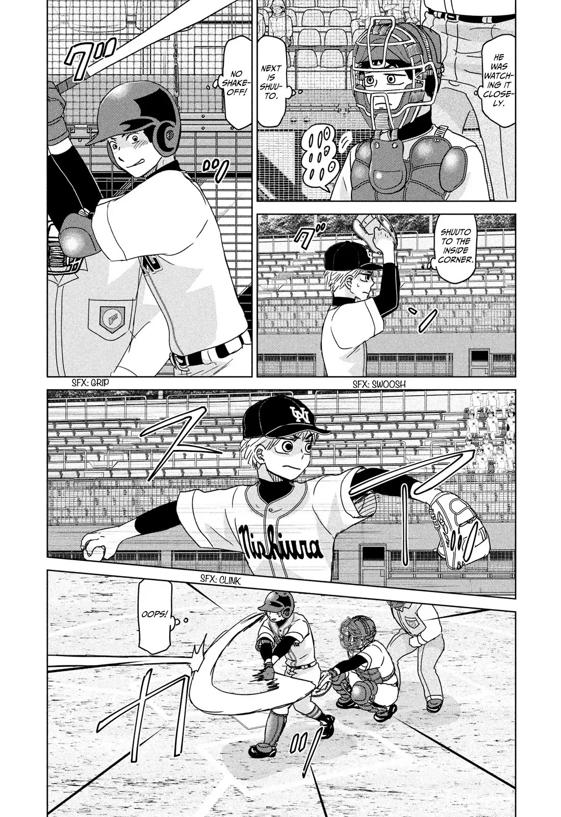 Ookiku Furikabutte Chapter 205 page 14 - Chapter 205: Spring Prefectural Tournament (8)
