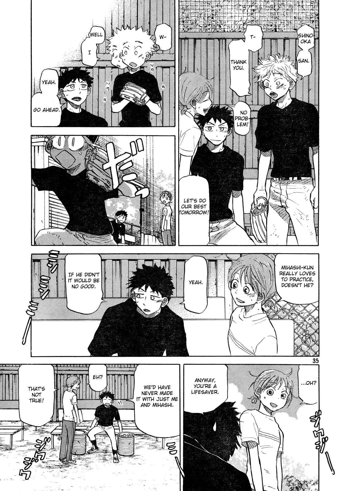 Ookiku Furikabutte Chapter 59 page 36 - Chapter 59