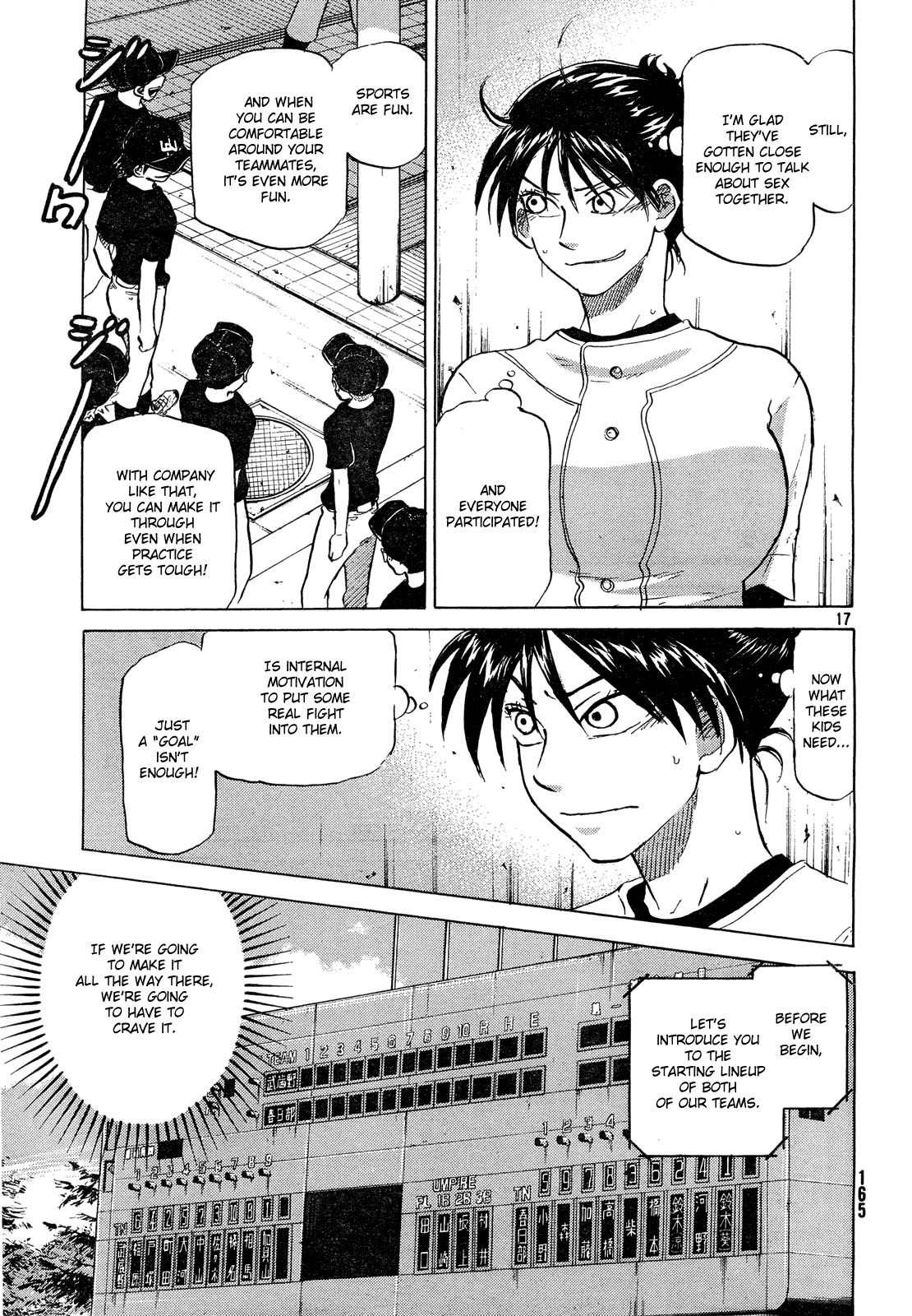 Ookiku Furikabutte Chapter 60 page 18 - Chapter 60