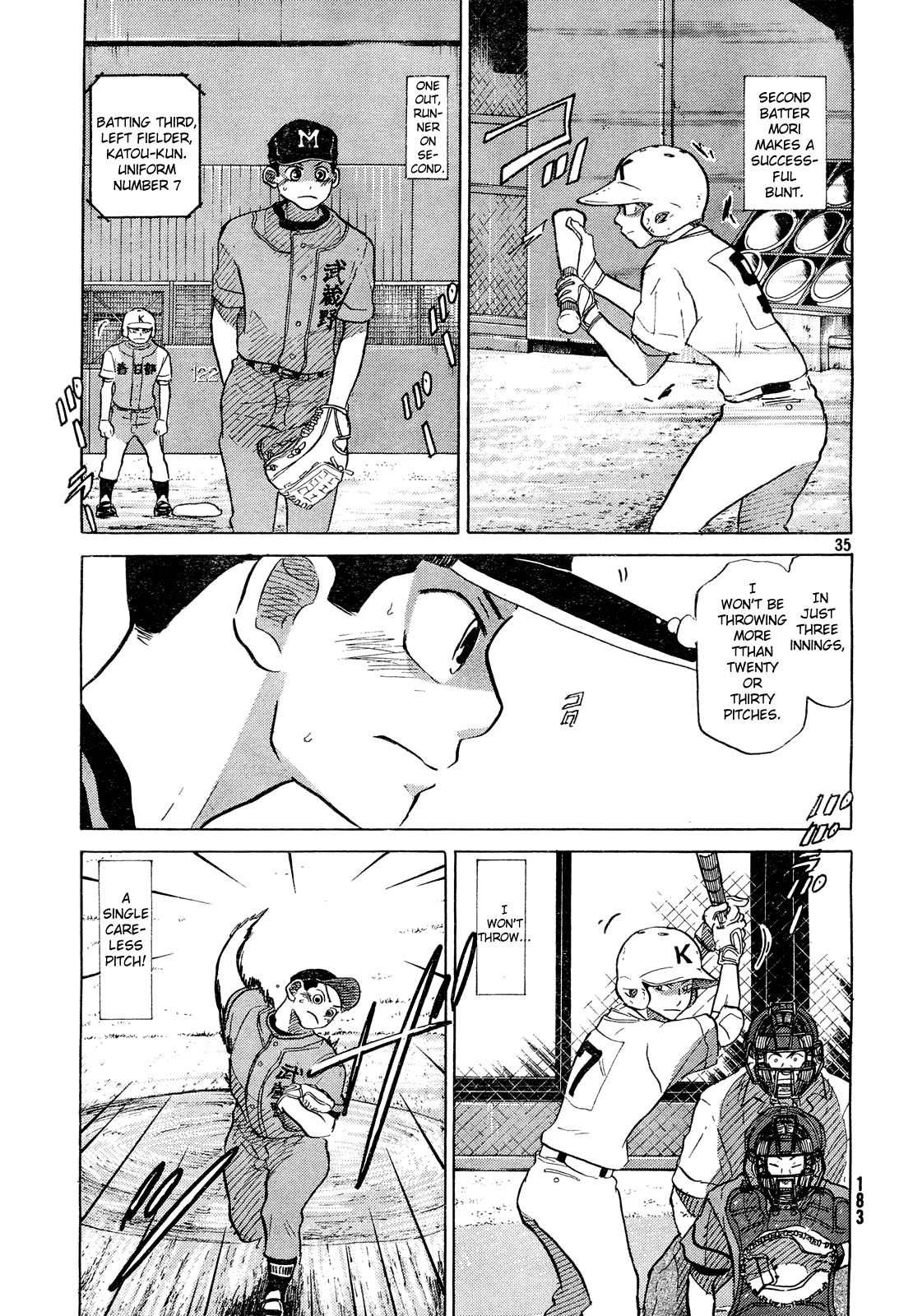 Ookiku Furikabutte Chapter 60 page 36 - Chapter 60
