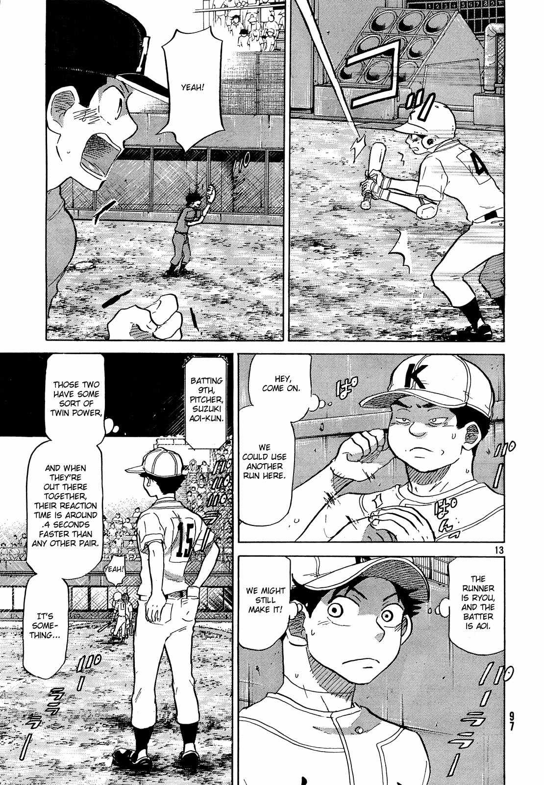 Ookiku Furikabutte Chapter 61 page 14 - Chapter 61