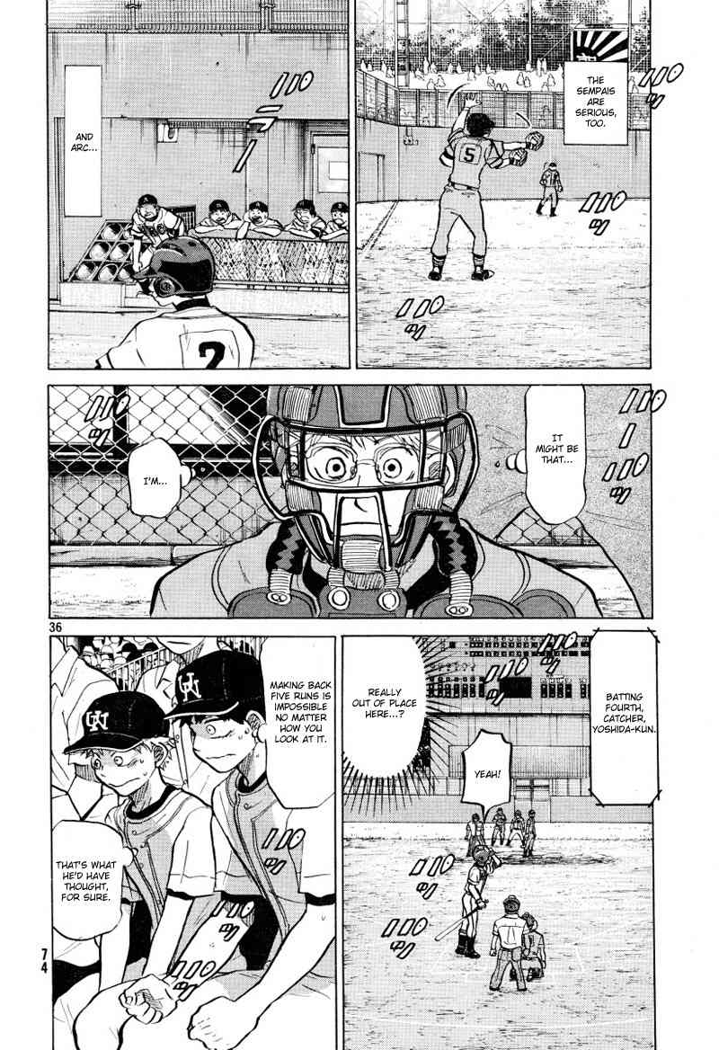 Ookiku Furikabutte Chapter 71 page 37 - Chapter 71