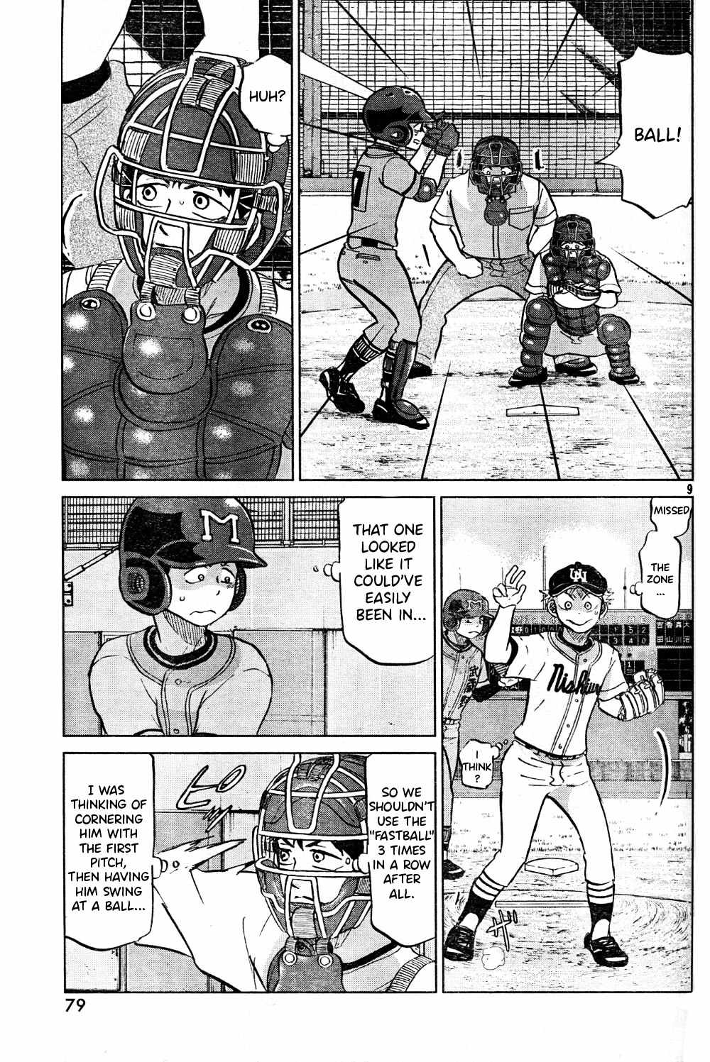 Ookiku Furikabutte Chapter 94 page 10 - Chapter 94
