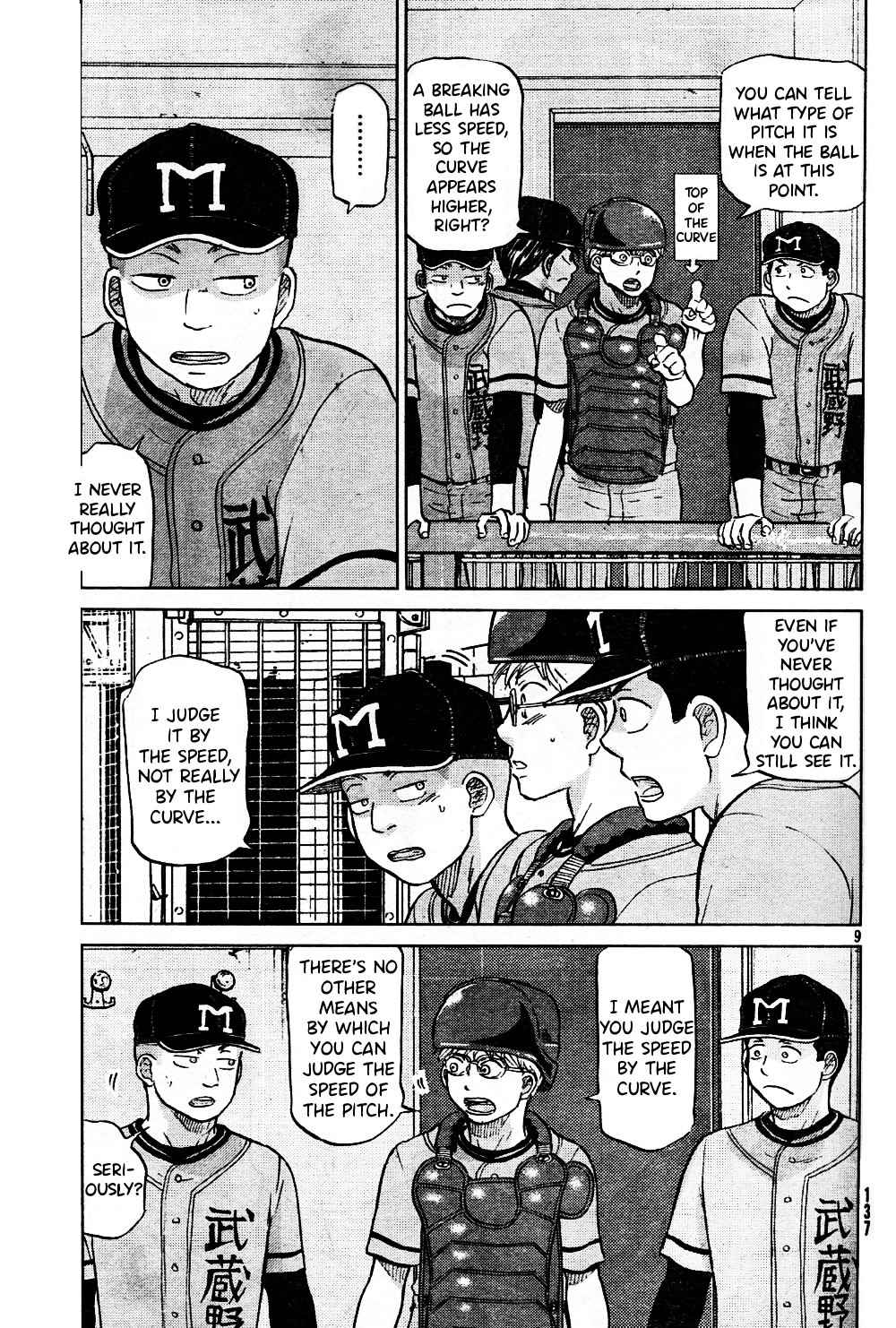 Ookiku Furikabutte Chapter 95 page 10 - Chapter 95