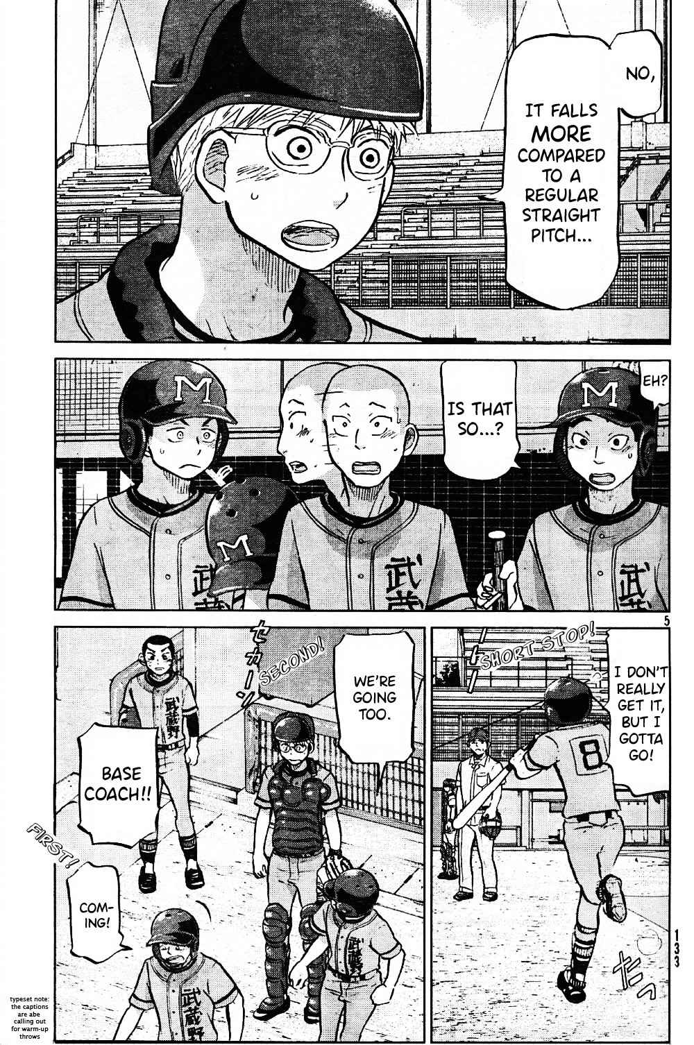 Ookiku Furikabutte Chapter 95 page 6 - Chapter 95