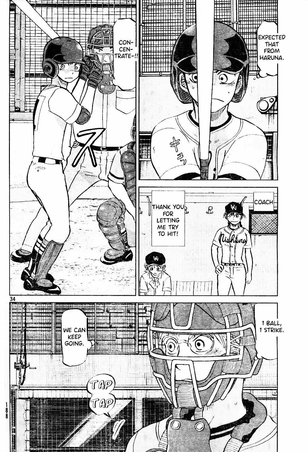Ookiku Furikabutte Chapter 96 page 35 - Chapter 96