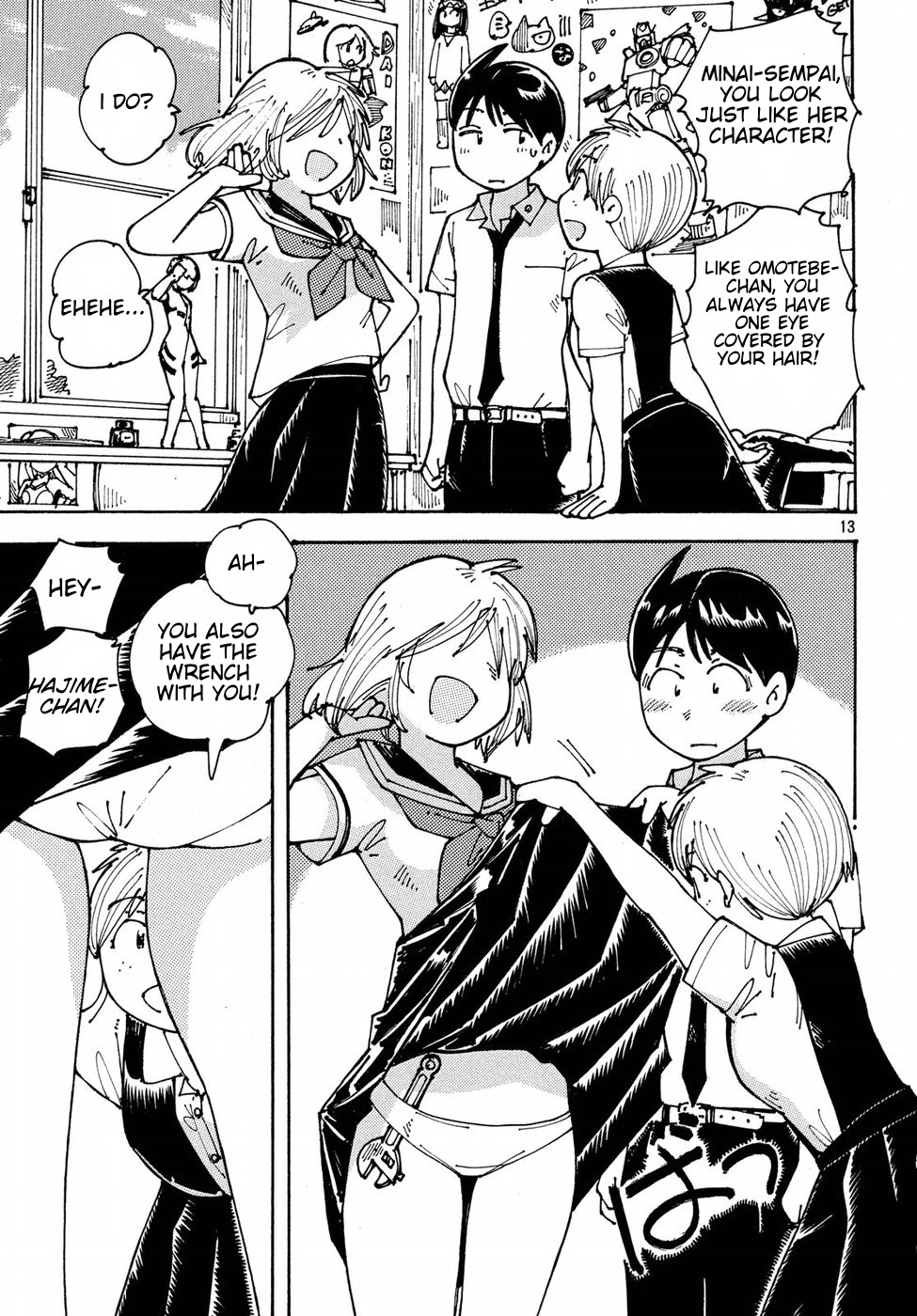 Ookumo-chan Flashback Chapter 12 page 13 - Chapter 12: I'm Sure That This Will Make Ookumo-San Happy