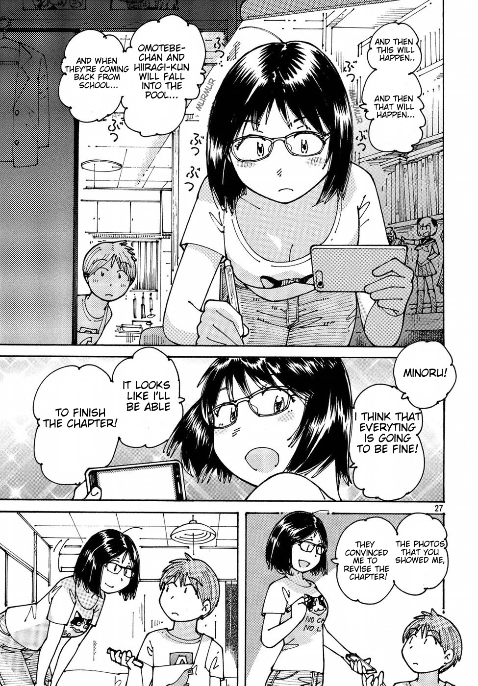 Ookumo-chan Flashback Chapter 12 page 27 - Chapter 12: I'm Sure That This Will Make Ookumo-San Happy