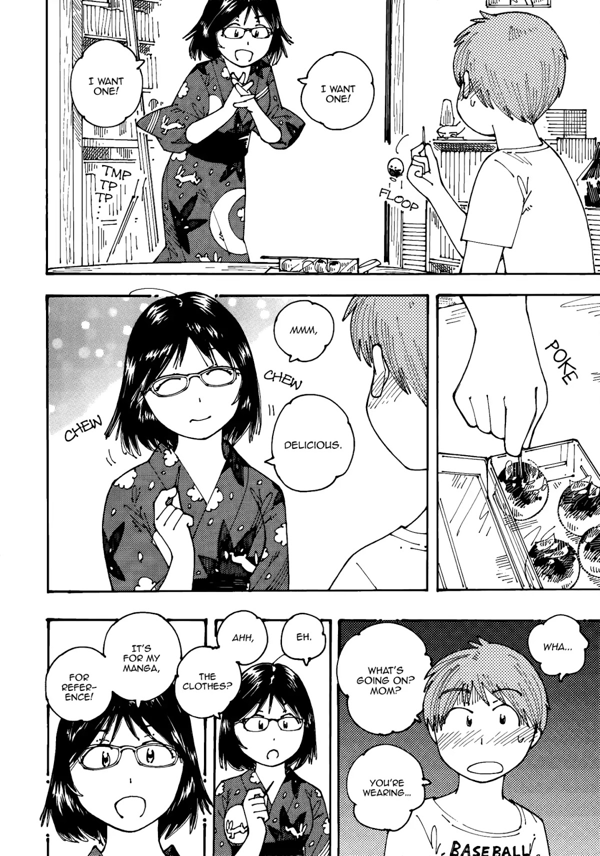 Ookumo-chan Flashback Chapter 15 page 15 - Chapter 15: Minoru... You'd Go to the Summer Festival, Together with Me?