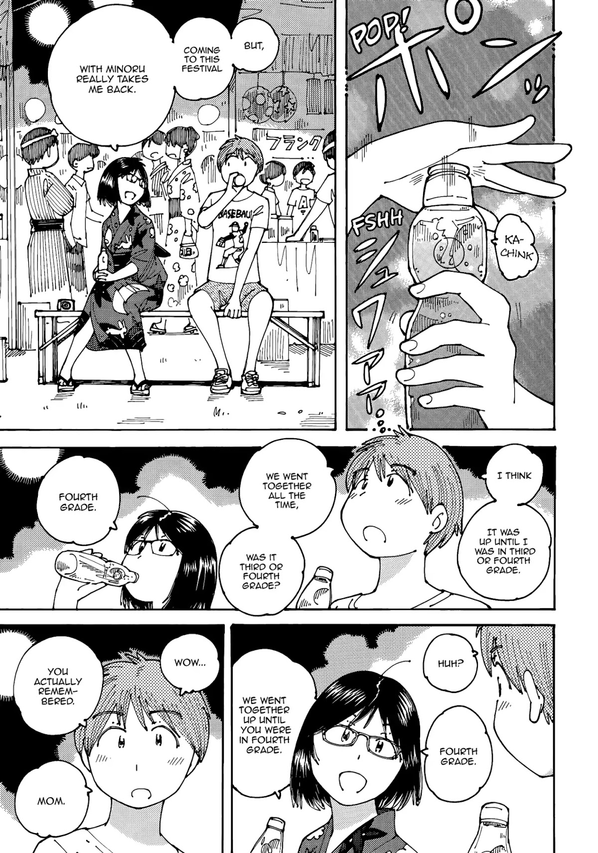 Ookumo-chan Flashback Chapter 15 page 20 - Chapter 15: Minoru... You'd Go to the Summer Festival, Together with Me?