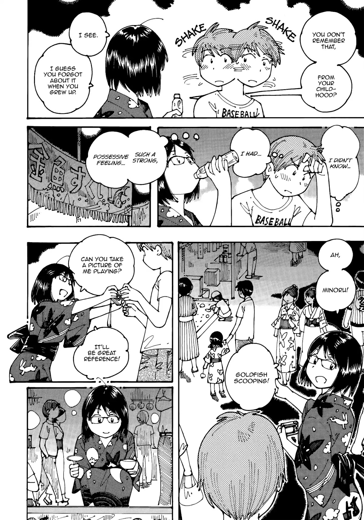 Ookumo-chan Flashback Chapter 15 page 23 - Chapter 15: Minoru... You'd Go to the Summer Festival, Together with Me?