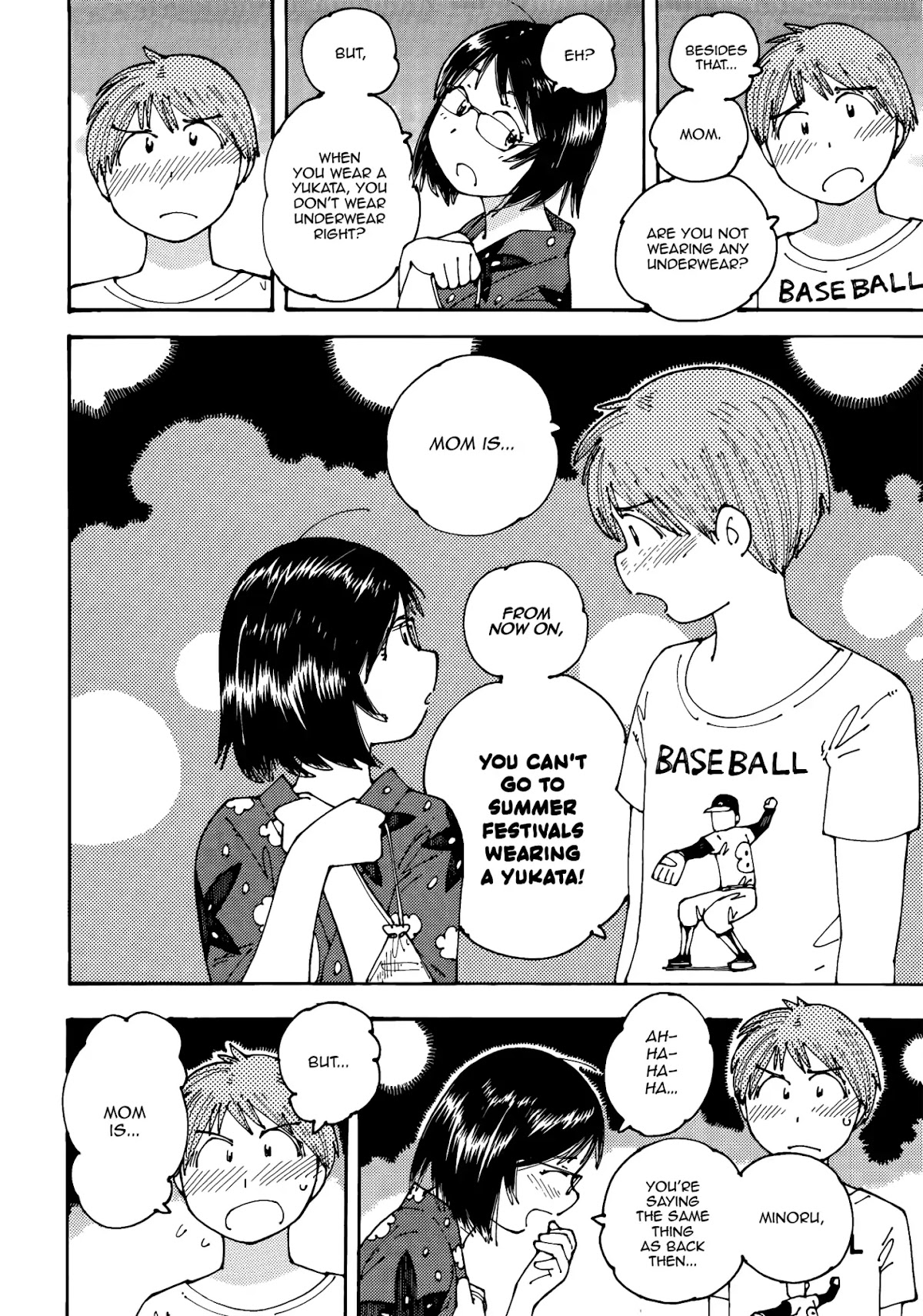Ookumo-chan Flashback Chapter 15 page 27 - Chapter 15: Minoru... You'd Go to the Summer Festival, Together with Me?