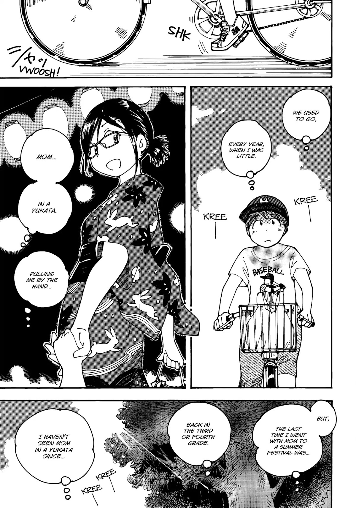Ookumo-chan Flashback Chapter 15 page 3 - Chapter 15: Minoru... You'd Go to the Summer Festival, Together with Me?