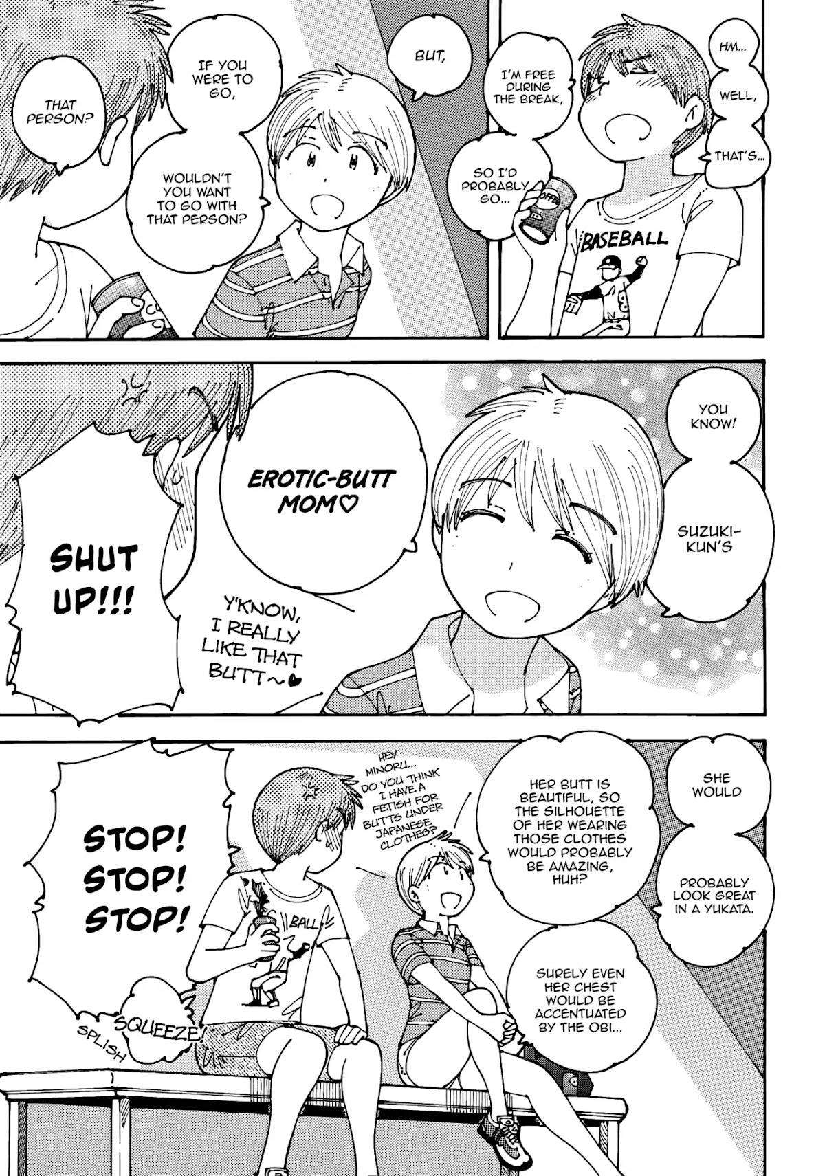 Ookumo-chan Flashback Chapter 15 page 9 - Chapter 15: Minoru... You'd Go to the Summer Festival, Together with Me?