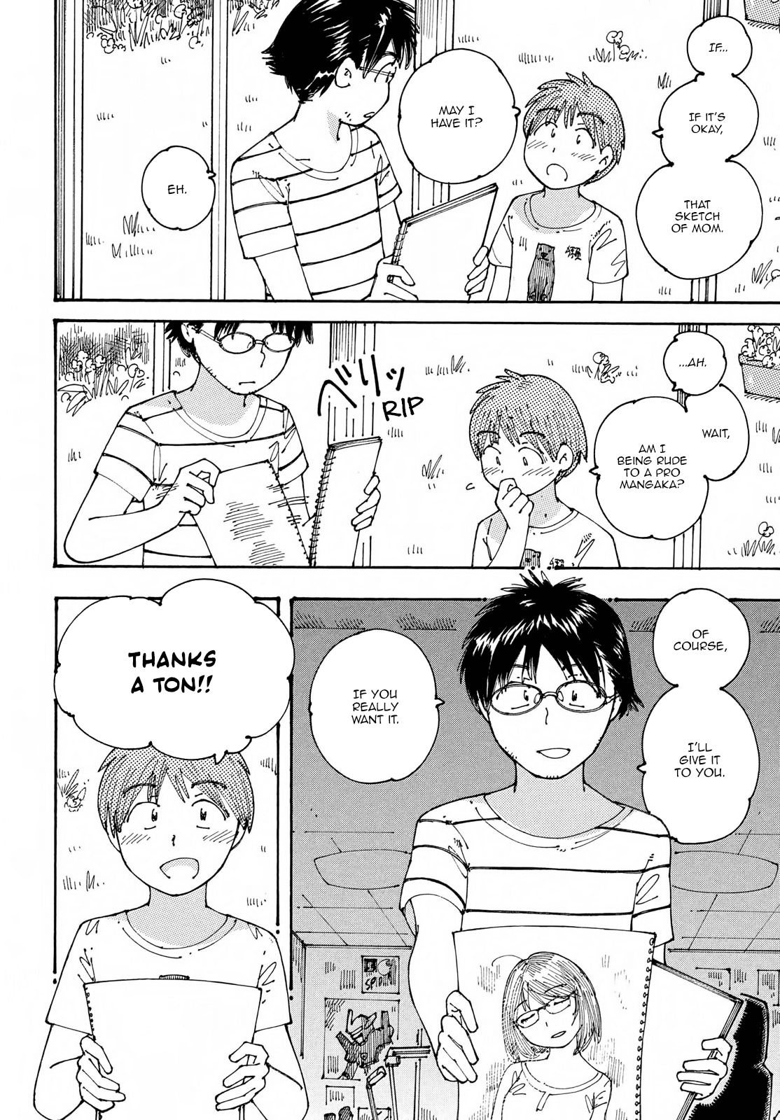 Ookumo-chan Flashback Chapter 17 page 28 - Chapter 17: To Me, Your Mother is That Kind of Person.