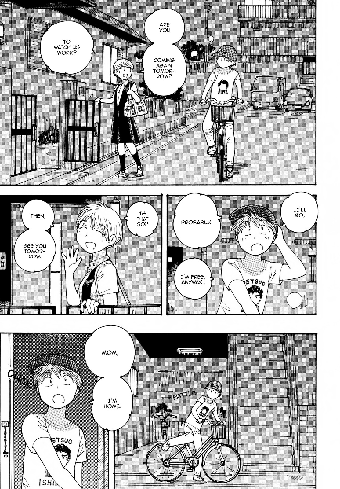 Ookumo-chan Flashback Chapter 18 page 28 - Chapter 18: The Same Scene as the One I'm Seeing.