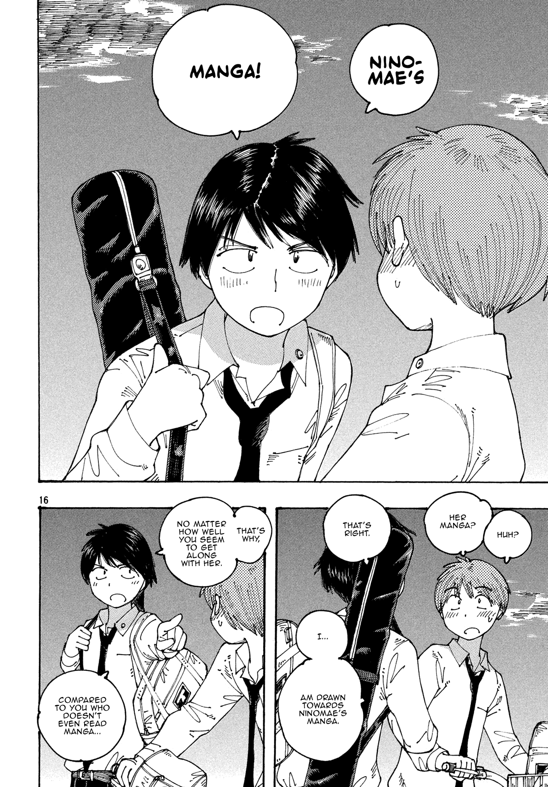 Ookumo-chan Flashback Chapter 21 page 16 - Chapter 21: Maybe Next Time, I'll Read Some Of Mom's Manga?