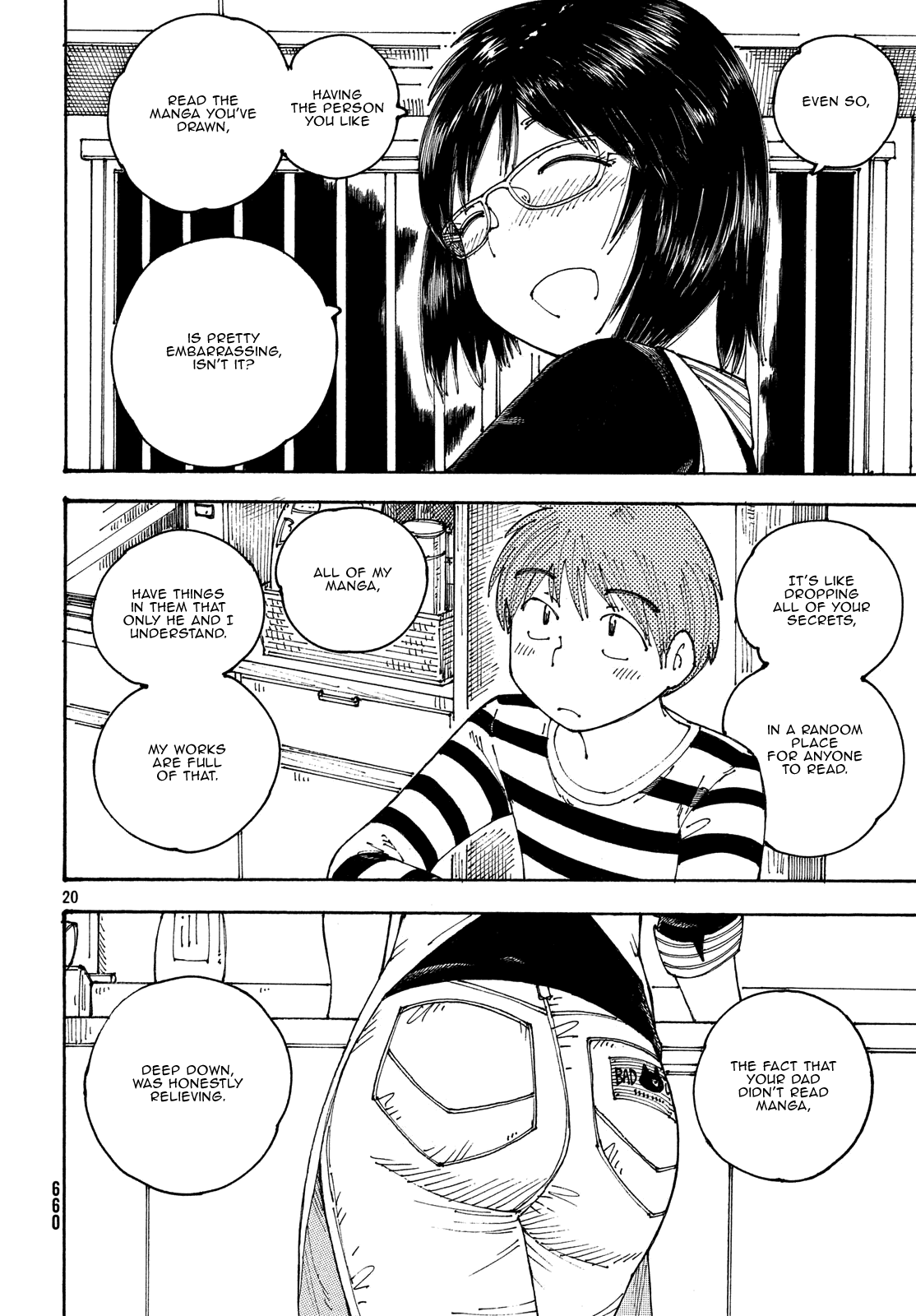 Ookumo-chan Flashback Chapter 21 page 20 - Chapter 21: Maybe Next Time, I'll Read Some Of Mom's Manga?