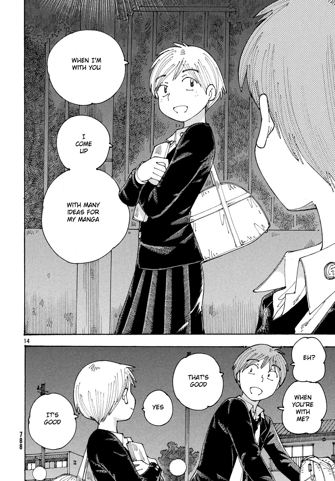 Ookumo-chan Flashback Chapter 22 page 14 - Chapter 22: Minoru, You Enjoy Talking With That Girl, Right?