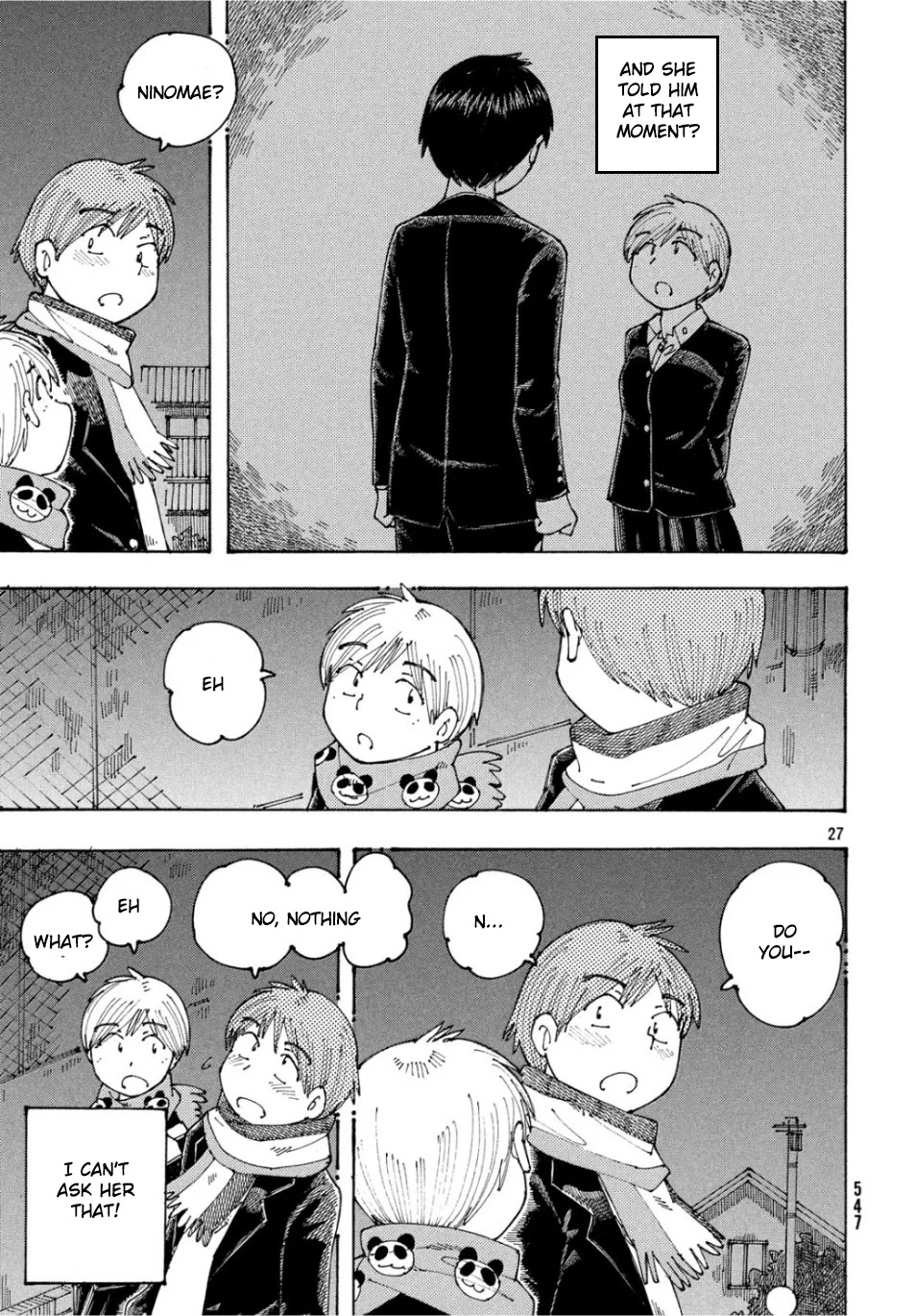 Ookumo-chan Flashback Chapter 26 page 27 - Chapter 26: Hey... Wait! Wait! Wait!