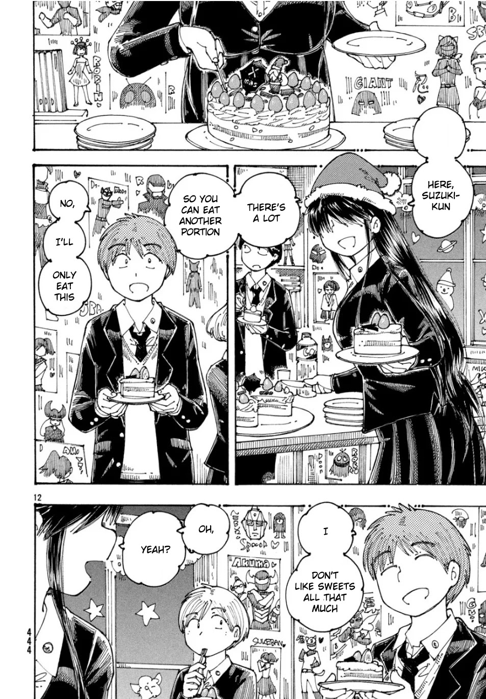 Ookumo-chan Flashback Chapter 27 page 12 - Chapter 27: Since I Was a Child, I Spent December 24ths Eating Cake With My Mom