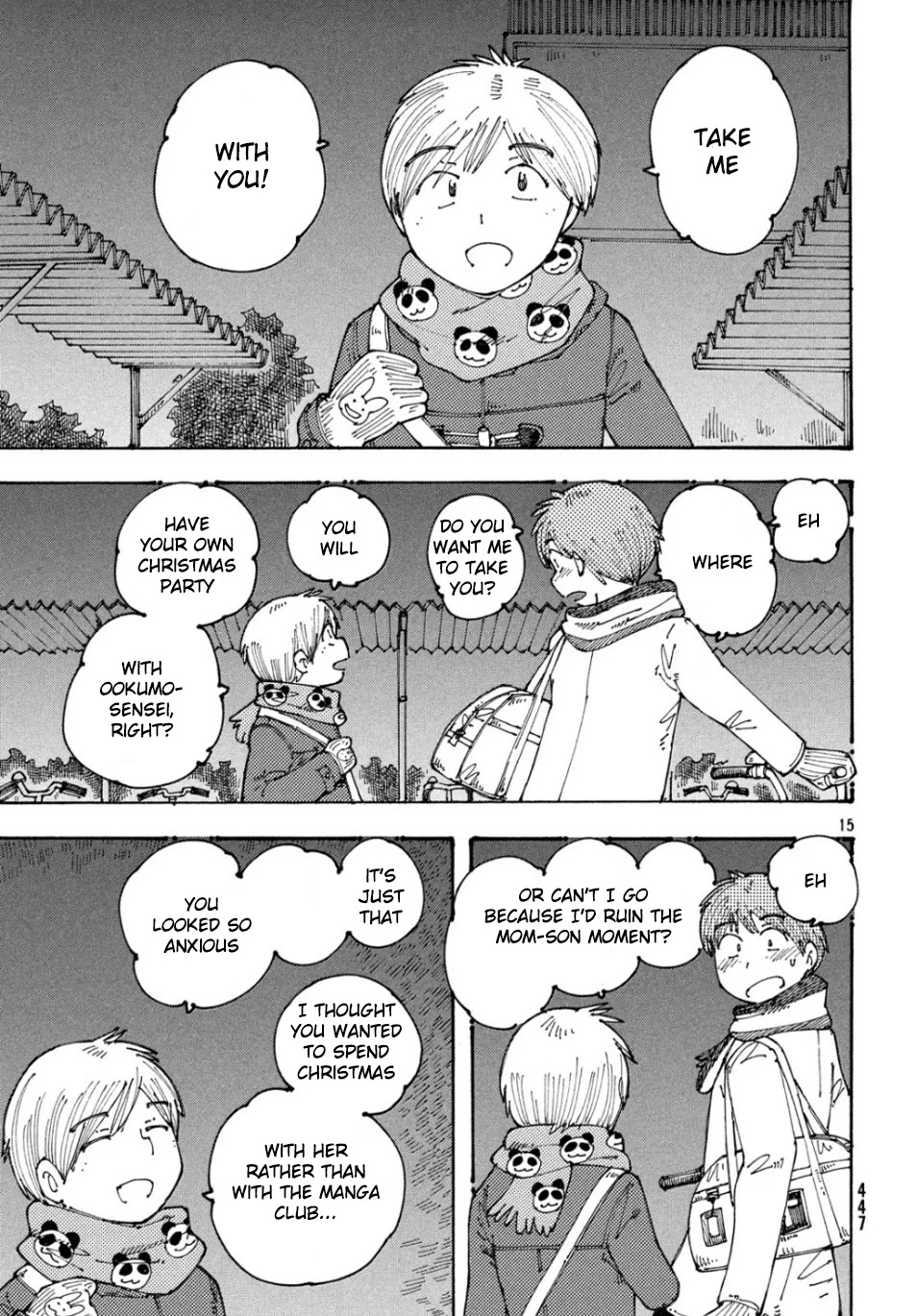 Ookumo-chan Flashback Chapter 27 page 15 - Chapter 27: Since I Was a Child, I Spent December 24ths Eating Cake With My Mom
