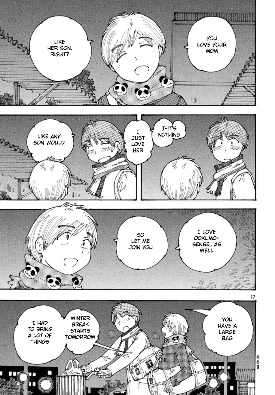 Ookumo-chan Flashback Chapter 27 page 17 - Chapter 27: Since I Was a Child, I Spent December 24ths Eating Cake With My Mom