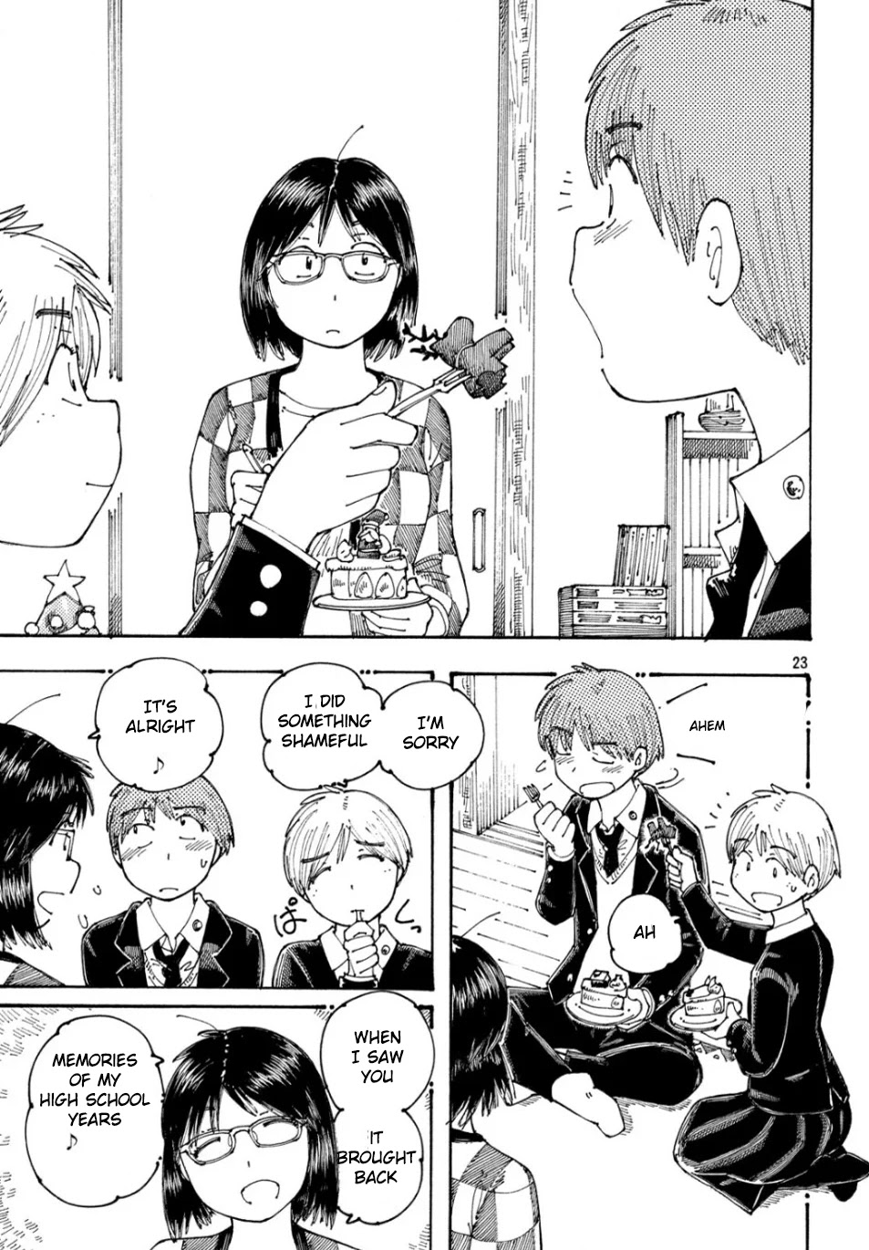 Ookumo-chan Flashback Chapter 27 page 23 - Chapter 27: Since I Was a Child, I Spent December 24ths Eating Cake With My Mom