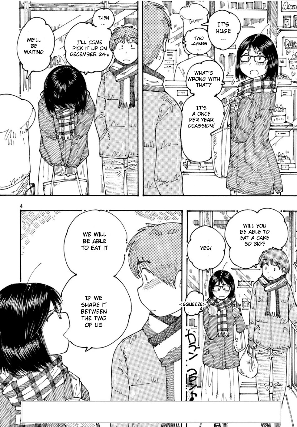 Ookumo-chan Flashback Chapter 27 page 4 - Chapter 27: Since I Was a Child, I Spent December 24ths Eating Cake With My Mom