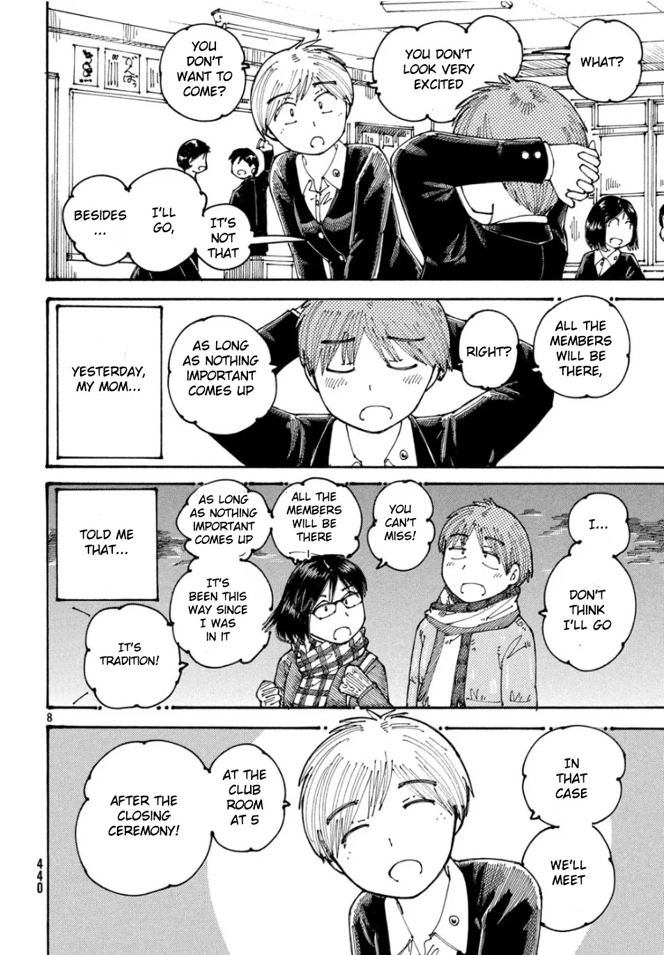 Ookumo-chan Flashback Chapter 27 page 8 - Chapter 27: Since I Was a Child, I Spent December 24ths Eating Cake With My Mom