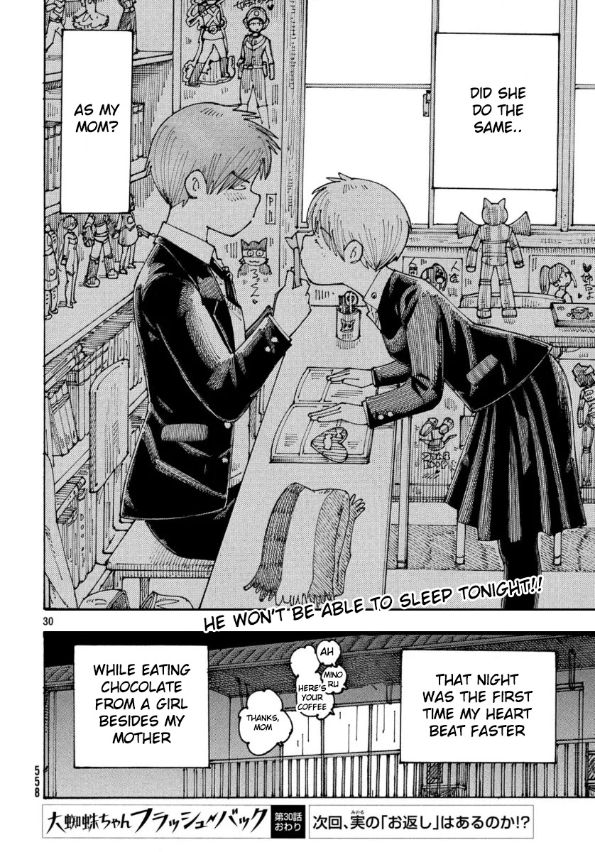 Ookumo-chan Flashback Chapter 30 page 30 - Chapter 30: What Do You Mean "What?"? Today Is February 14th, Right?