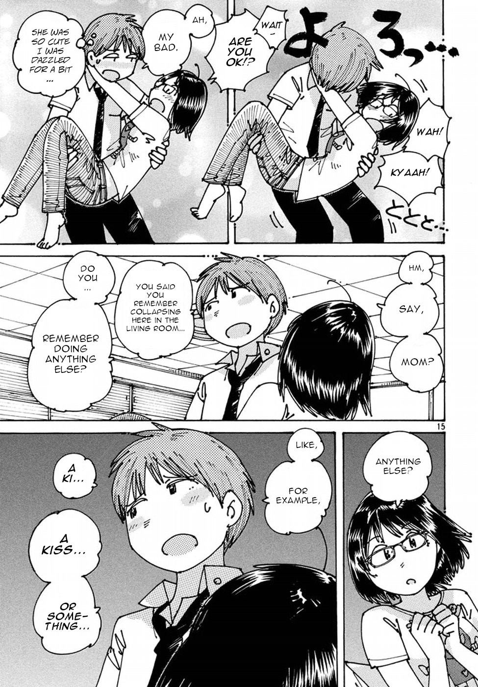 Ookumo-chan Flashback Chapter 5 page 15 - Chapter 5: It'd be fine if we kissed...
