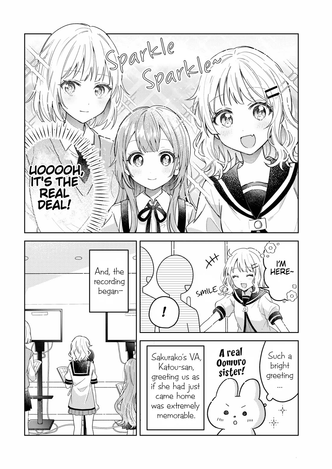 Oomuroke Chapter 93.5 page 2 - Chapter 93.5: Postrecording report by Rococo for Oomuro-ke: Dear Friends