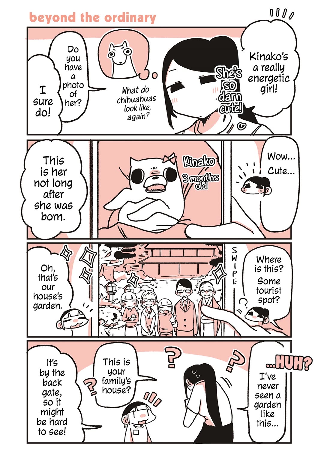 Oosaki-san & Komori-san Chapter 104 page 1 - Chapter 104: beyond the ordinary