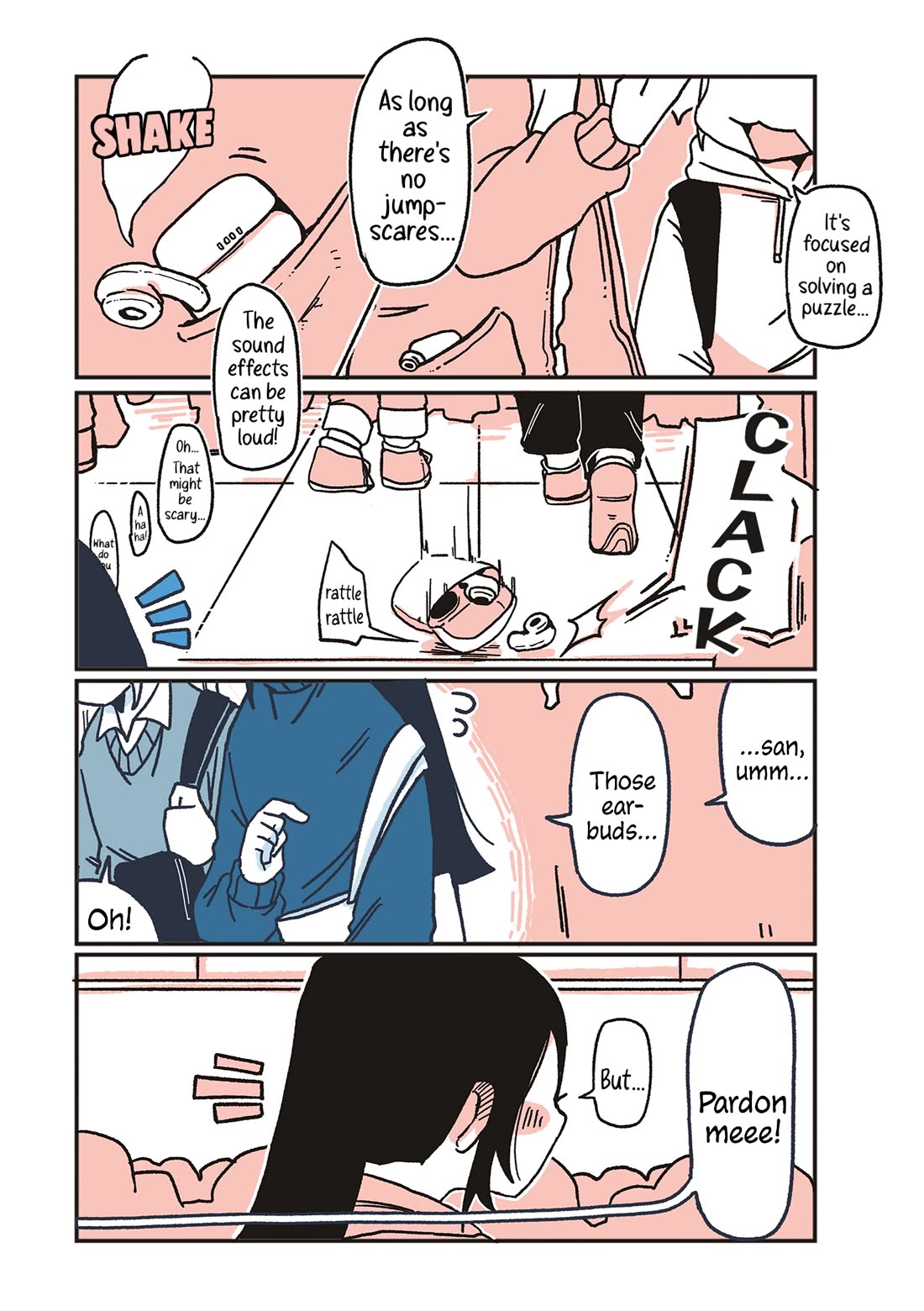 Oosaki-san & Komori-san Chapter 107 page 2 - Chapter 107: movie