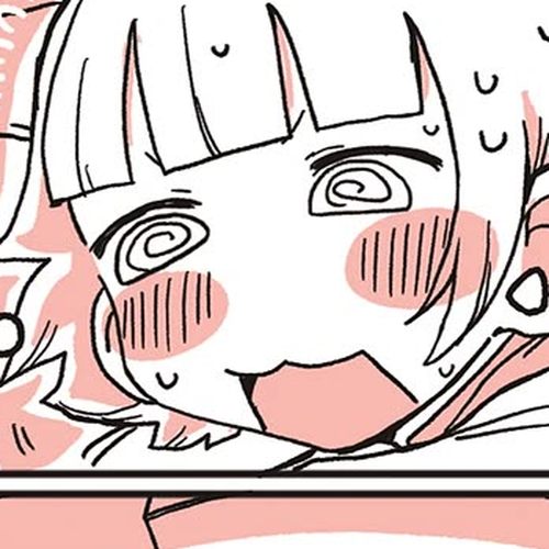 Oosaki-san & Komori-san Chapter 35: sawing logs cover