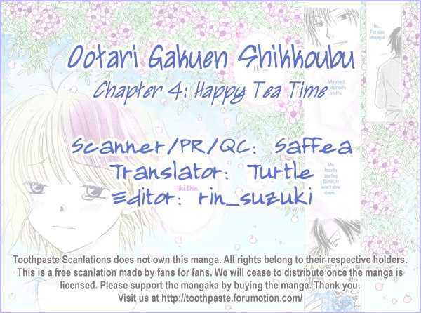 Ootari Gakuen Shikkoubu Chapter 4 page 56 - Chapter 4 : Happy Tea Time