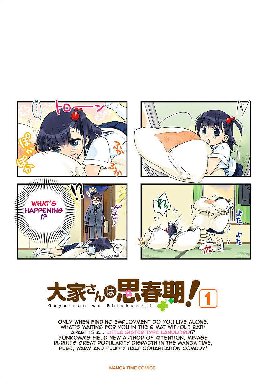 Ooya-san wa Shishunki! Chapter 1 page 2 - Chapter 1 : Fixed