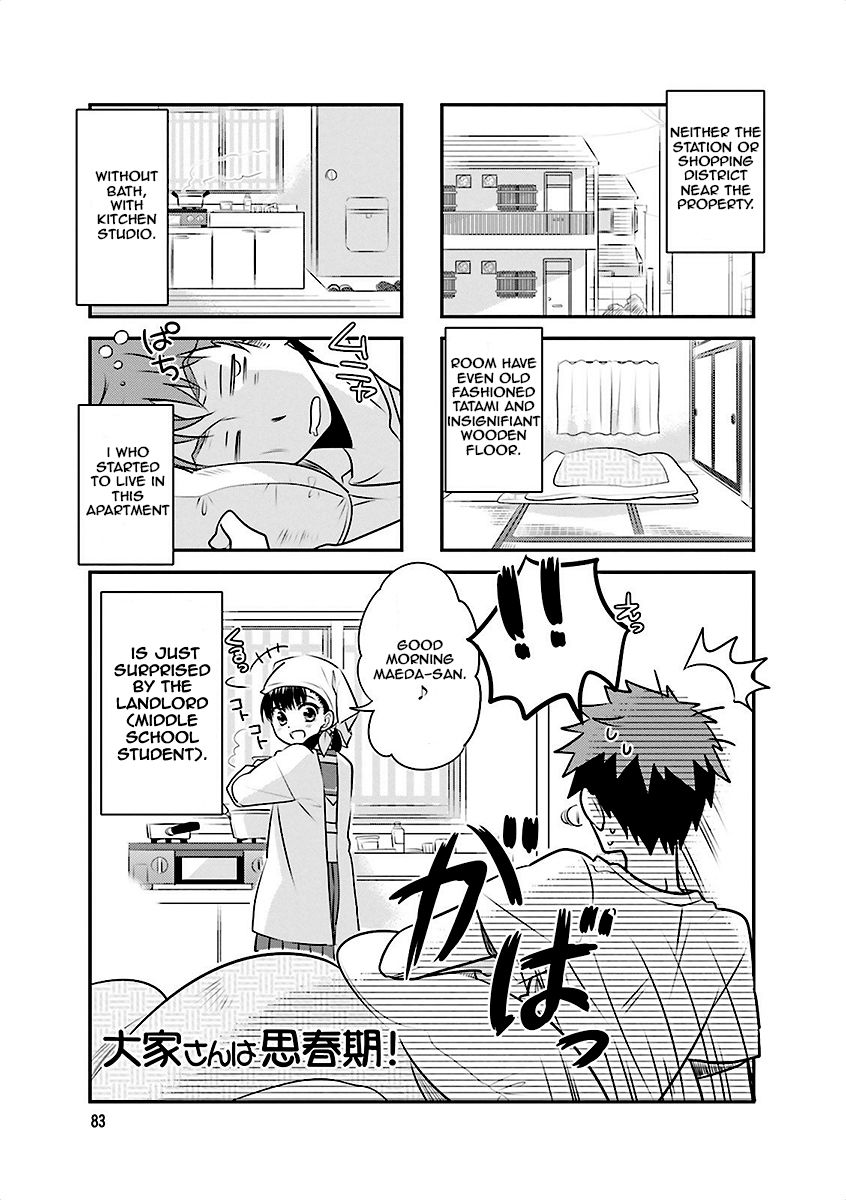 Ooya-san wa Shishunki! Chapter 11 page 1 - Chapter 11