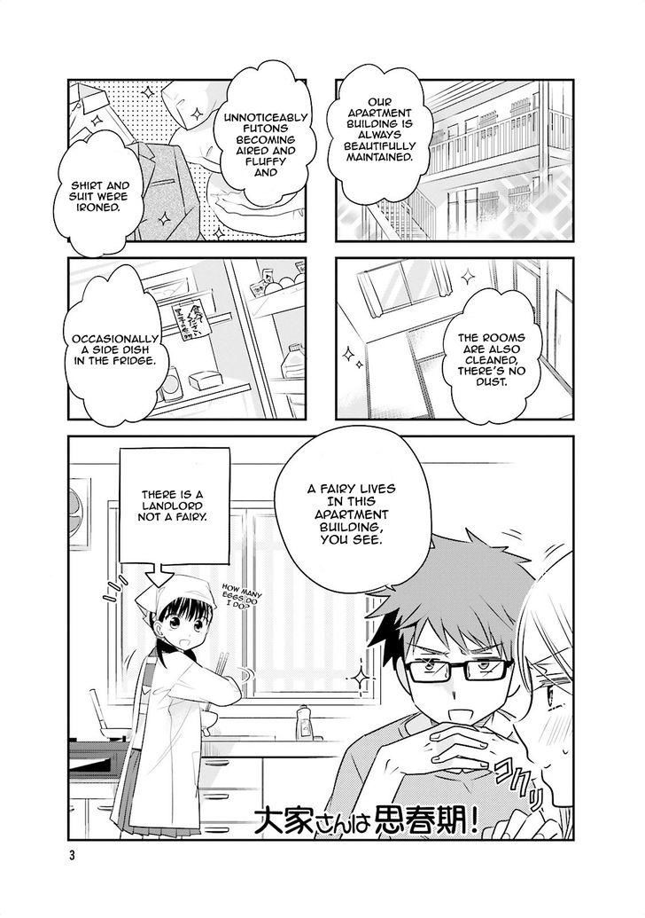 Ooya-san wa Shishunki! Chapter 15 page 4 - Chapter 15