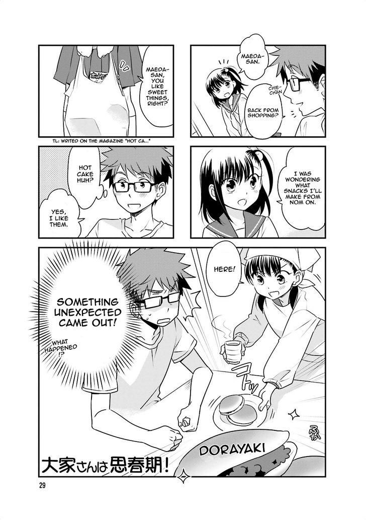 Ooya-san wa Shishunki! Chapter 19 page 1 - Chapter 19