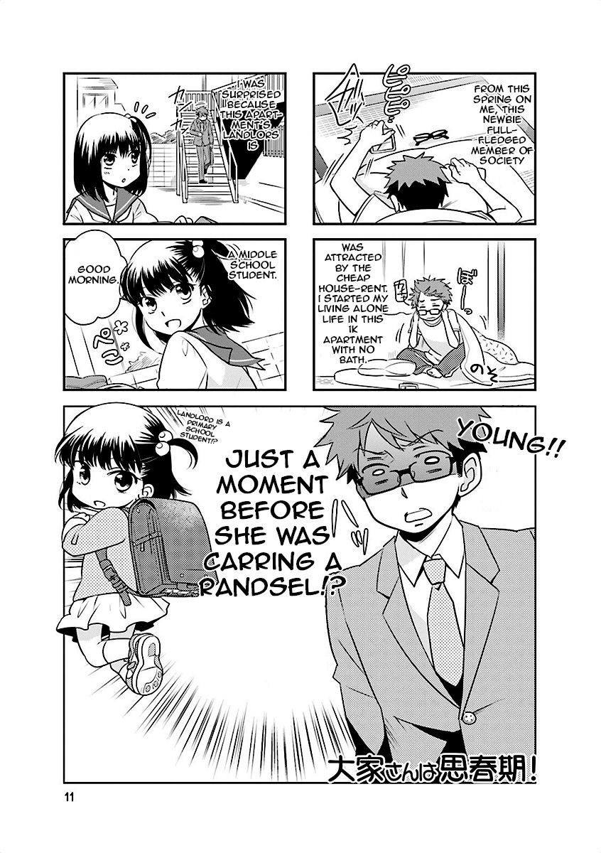Ooya-san wa Shishunki! Chapter 2 page 1 - Chapter 2