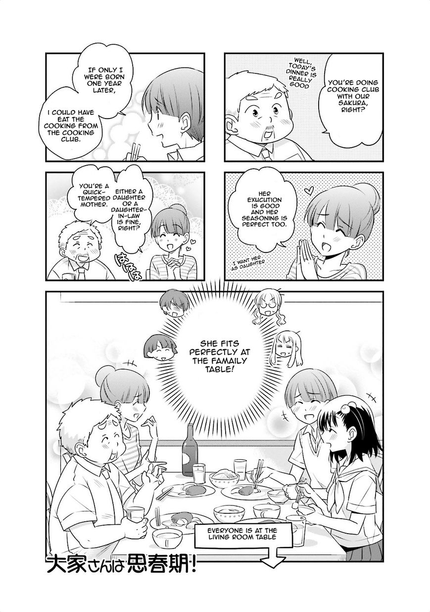 Ooya-san wa Shishunki! Chapter 29 page 1 - Chapter 29