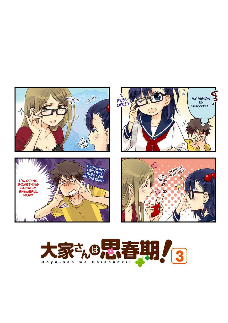 Ooya-san wa Shishunki! Chapter 30 page 2 - Chapter 30 : chapter 30 + the reason of photo is no good