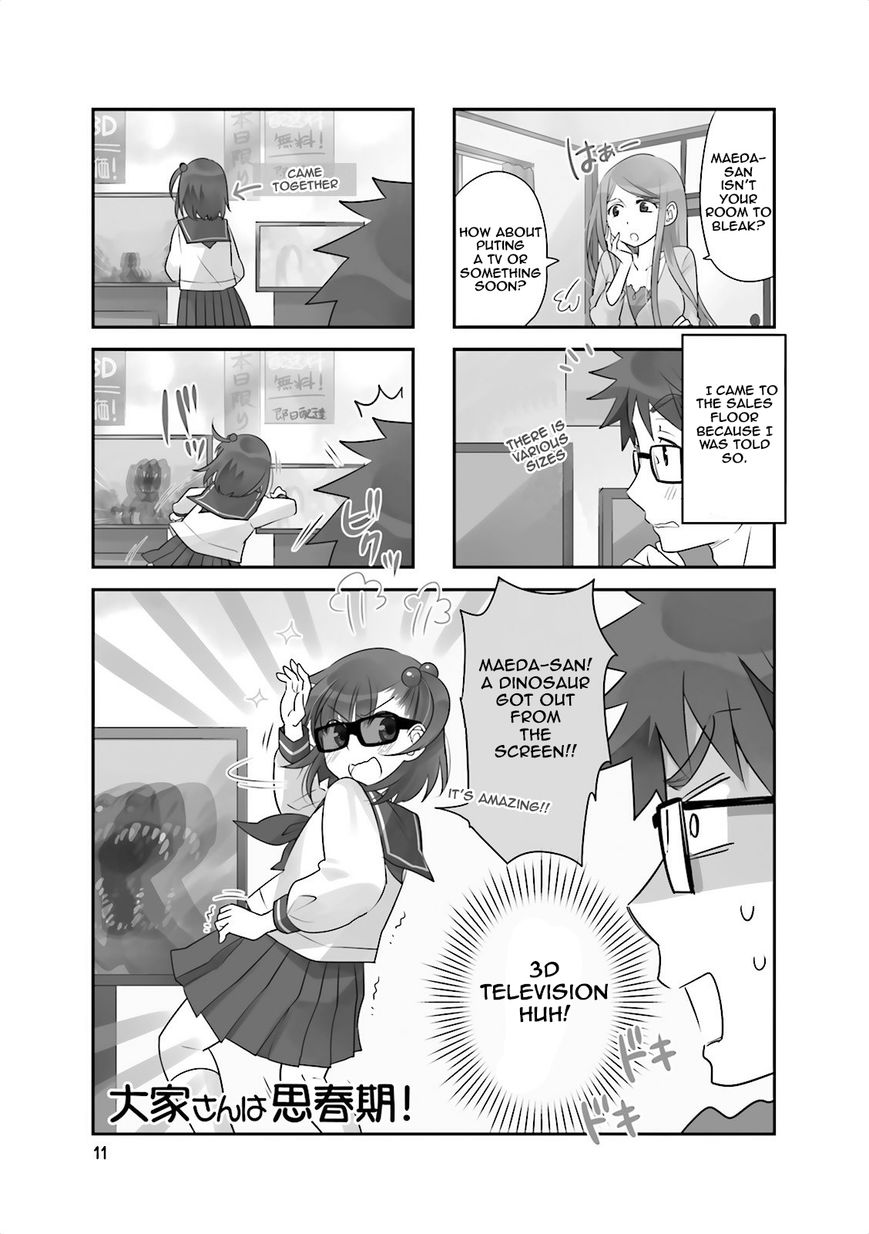 Ooya-san wa Shishunki! Chapter 31 page 1 - Chapter 31