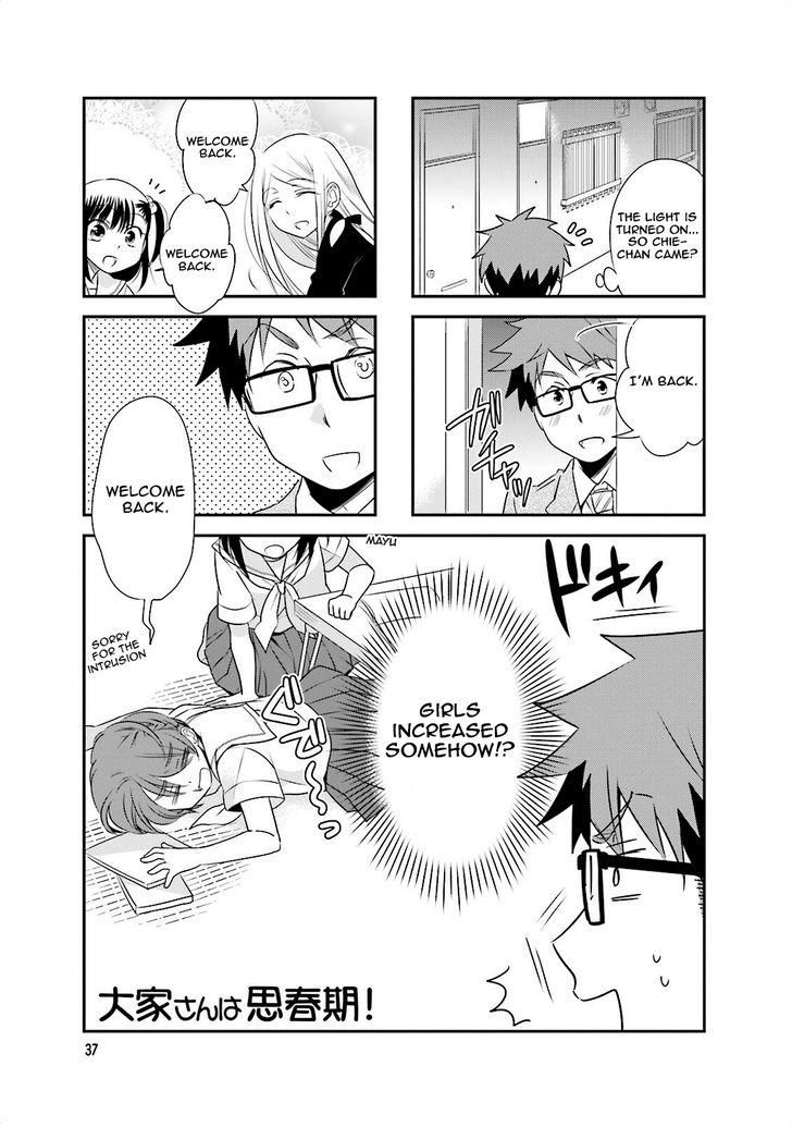 Ooya-san wa Shishunki! Chapter 35 page 1 - Chapter 35