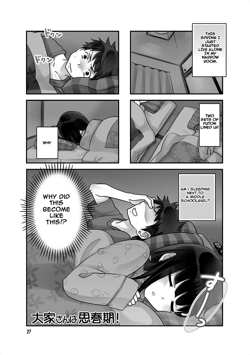 Ooya-san wa Shishunki! Chapter 4 page 1 - Chapter 4