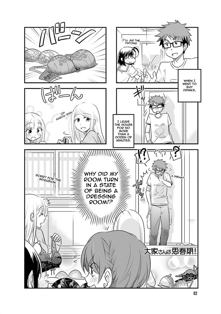 Ooya-san wa Shishunki! Chapter 40 page 1 - Chapter 40