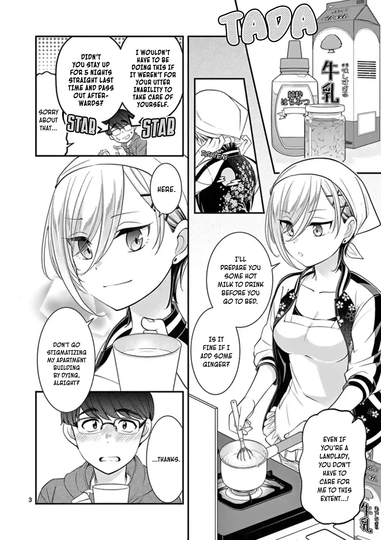 Ooyanki! ~My Apartment Life with a Yankee Landlord~ Chapter 1.5 page 4 - Chapter 1.5