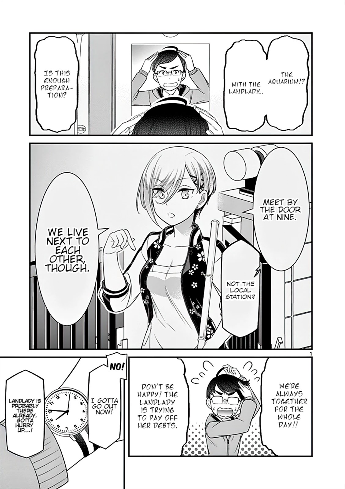 Ooyanki! ~My Apartment Life with a Yankee Landlord~ Chapter 11 page 1 - Chapter 11